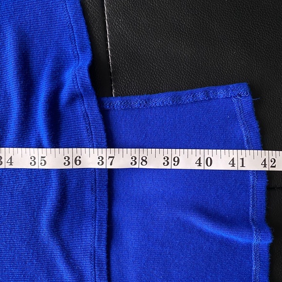 Cobalt blue sleeveless tunic, gently used, very good condition - Picture 5 of 6